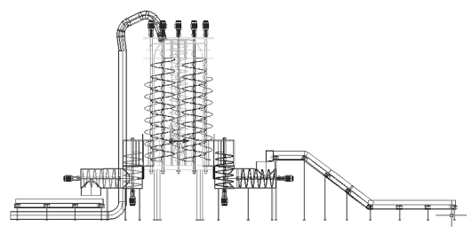 Desenho do reator projetado