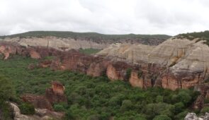 Imagem da Serra da Capivara, no Piauí