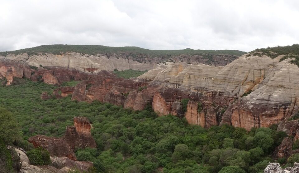 Imagem da Serra da Capivara, no Piauí