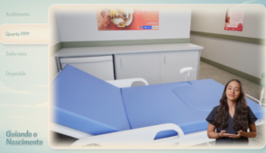 Print de tela do aplicativo Guiando o Nascimento